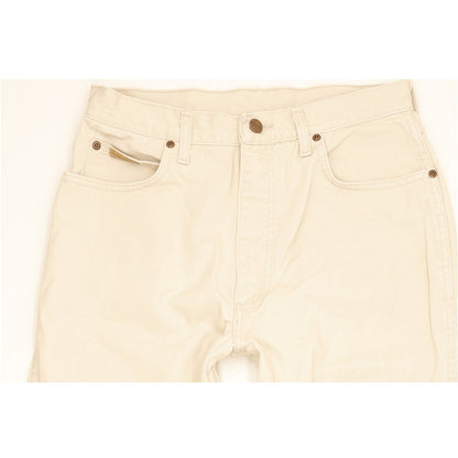 Wrangler Men Beige Tapered Regular Jeans W30 L28