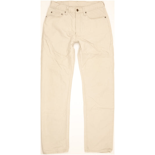 Levi's 551 Men Beige Straight Regular Jeans W32 L34
