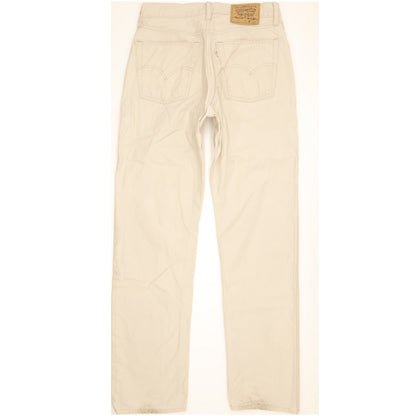 Levi's 551 Men Beige Straight Regular Jeans W32 L34