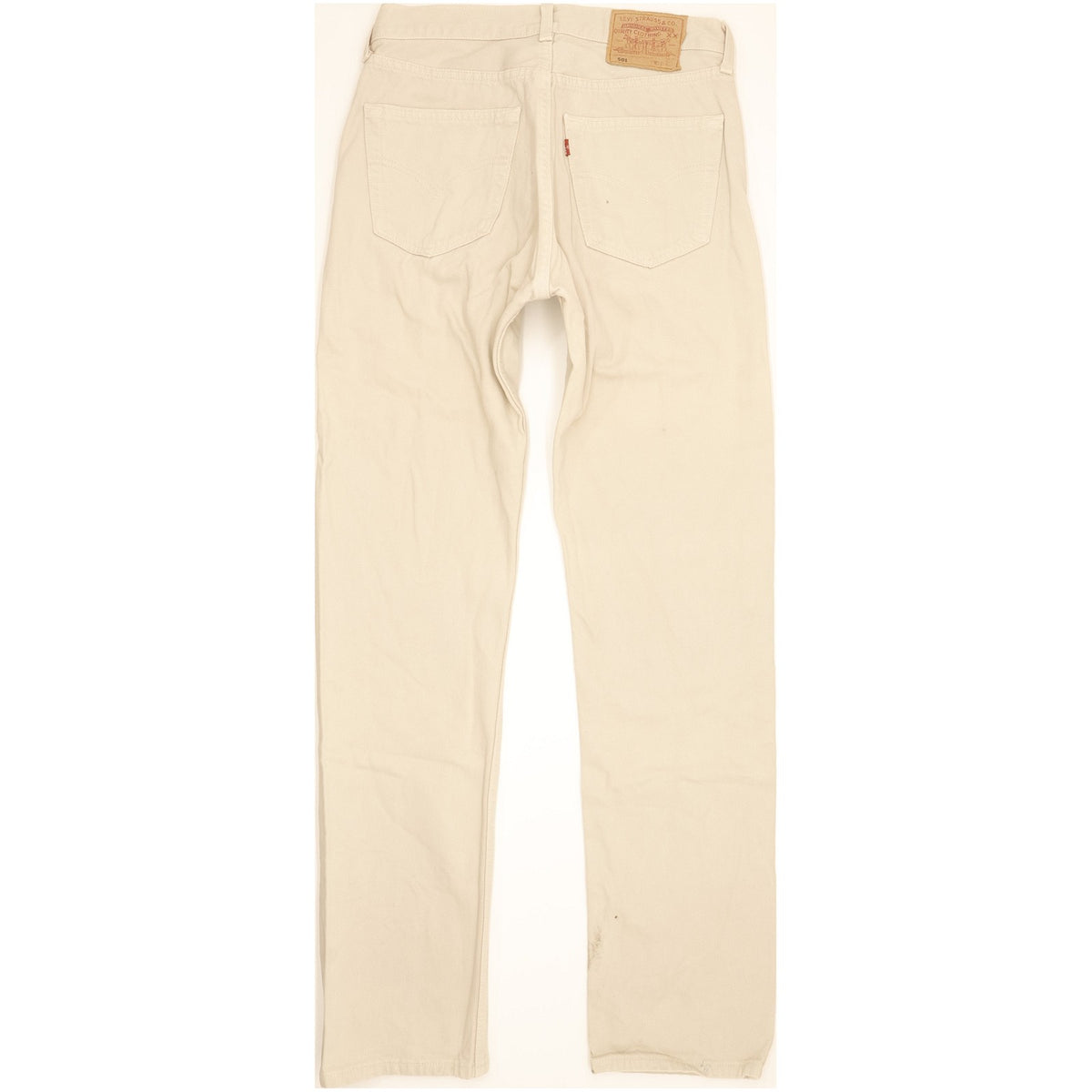 Levi's 501 Made in USA Men Beige Straight Regular Jeans W31 L34