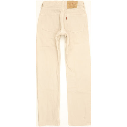 Levi's 501 Made in USA Men Beige Straight Regular Jeans W27 L29