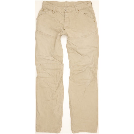G-Star Elwood Men Beige Straight Regular Jeans W34 L36