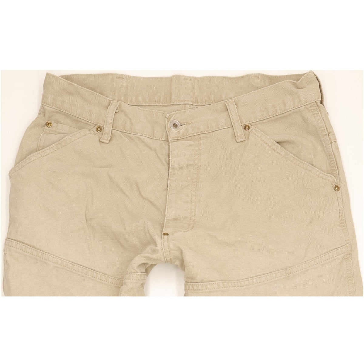 G-Star Elwood Men Beige Straight Regular Jeans W34 L36