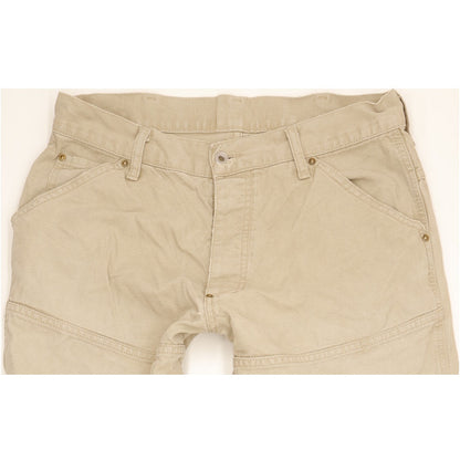 G-Star Elwood Men Beige Straight Regular Jeans W34 L36