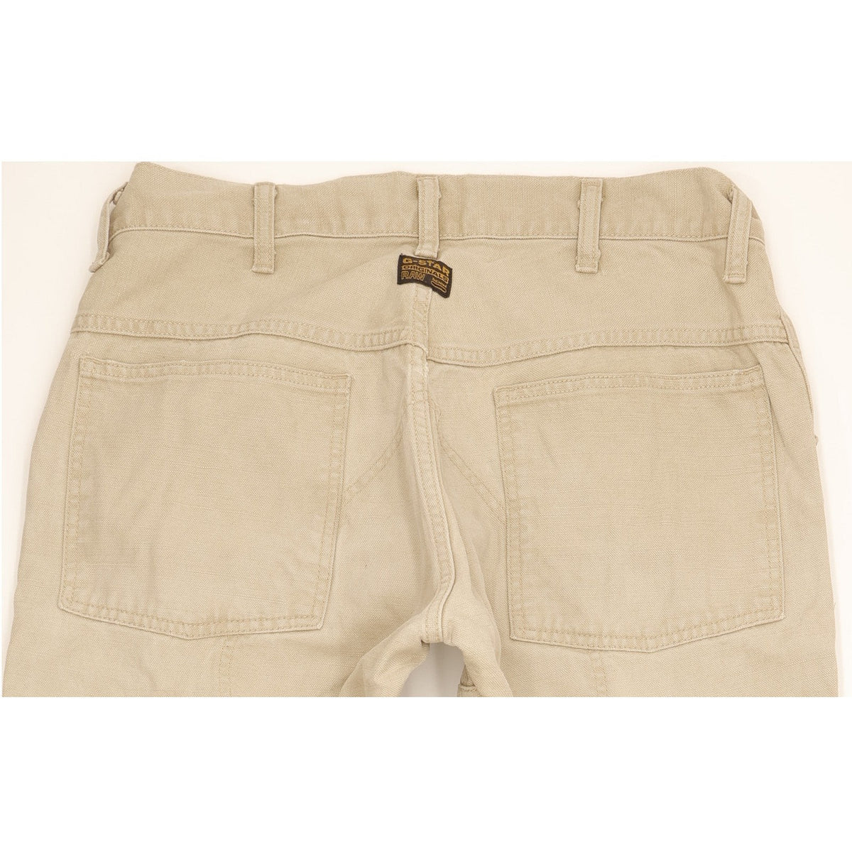 G-Star Elwood Men Beige Straight Regular Jeans W34 L36