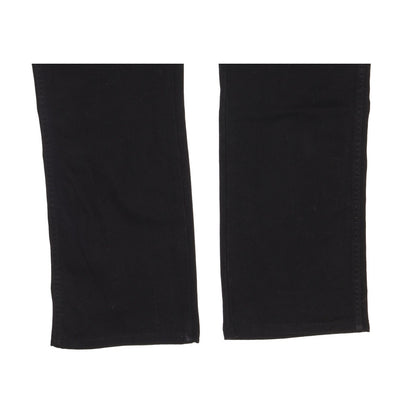 Wrangler Durable Quality Men Black Straight Regular Stretch Jeans W36 L31