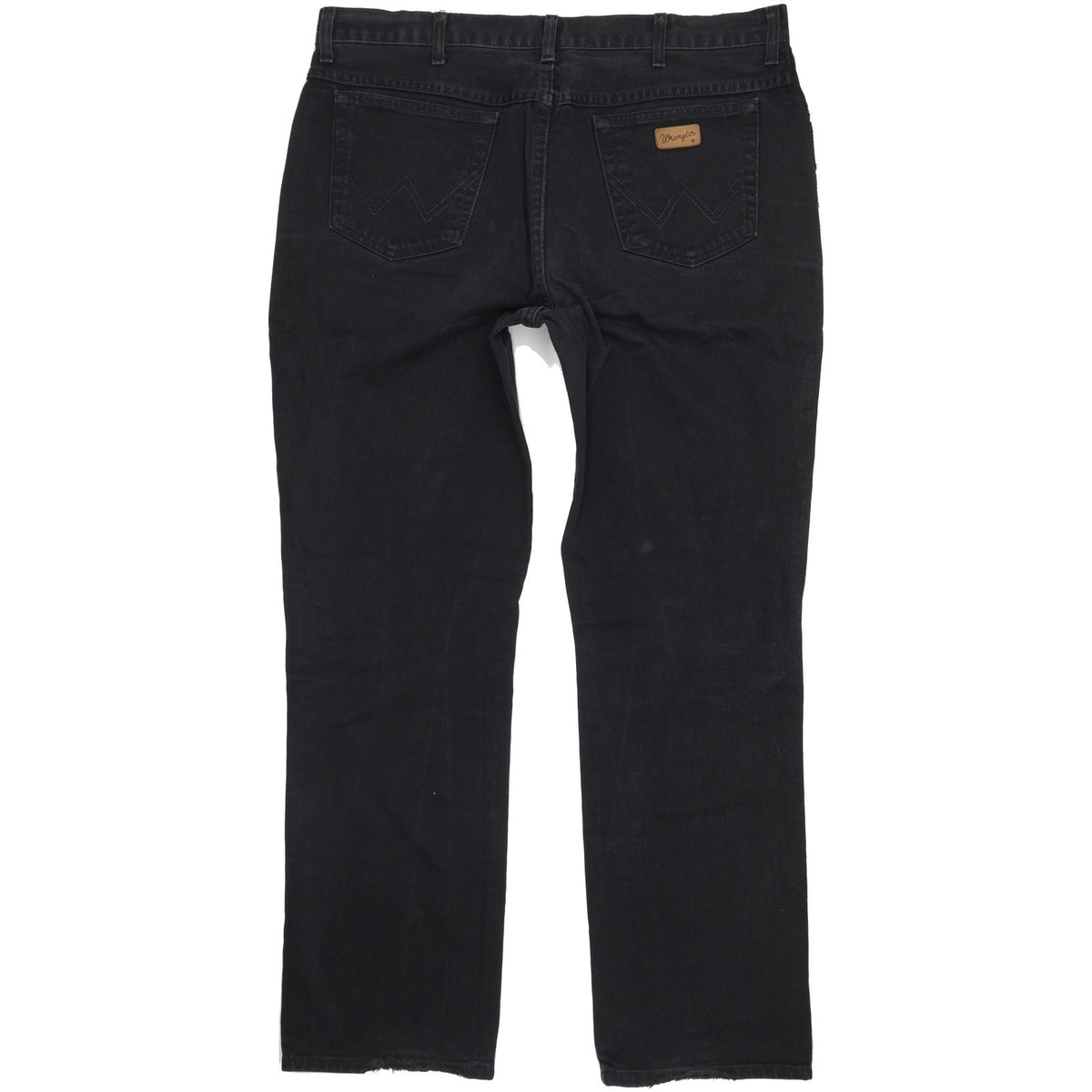 Wrangler Texas Men Black Straight Regular Jeans W40 L33