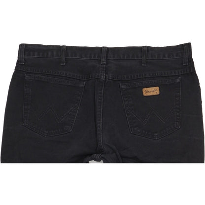 Wrangler Texas Men Black Straight Regular Jeans W40 L33