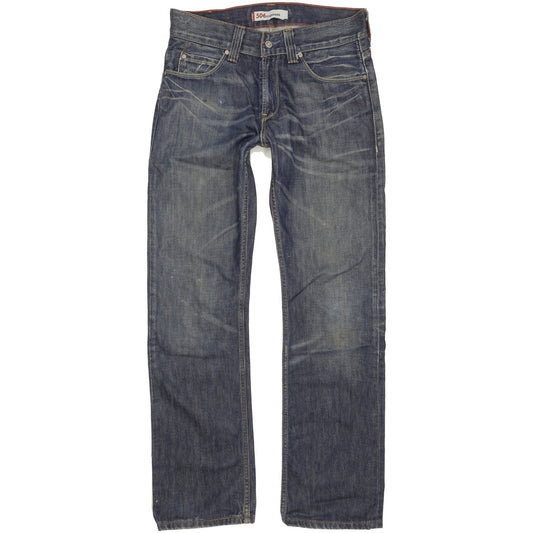 Levi's 506 Men Blue Straight Regular Jeans W31 L32