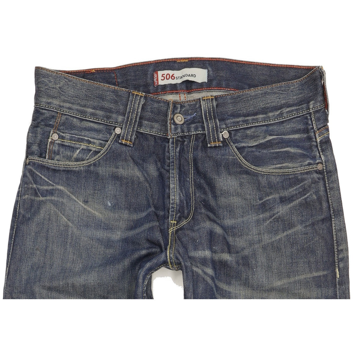 Levi's 506 Men Blue Straight Regular Jeans W31 L32