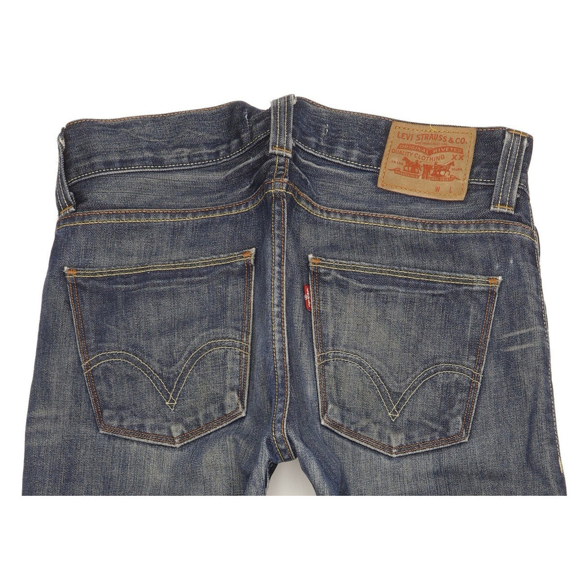 Levi's 506 Men Blue Straight Regular Jeans W31 L32