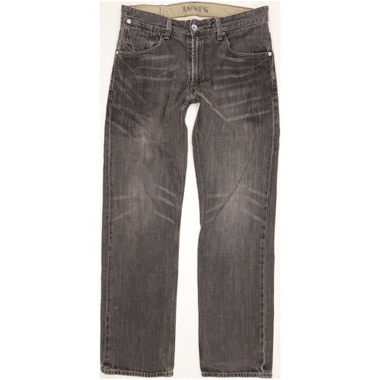 Levi's Men Grey Straight Slim Jeans W33 L33