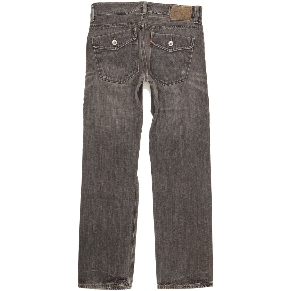 Levi's Men Grey Straight Slim Jeans W33 L33