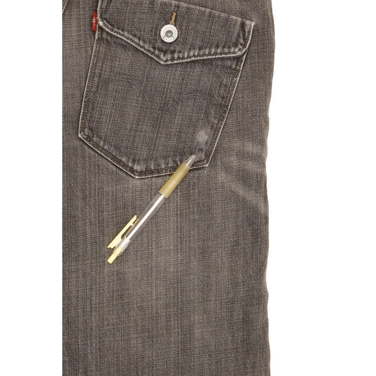 Levi's Men Grey Straight Slim Jeans W33 L33