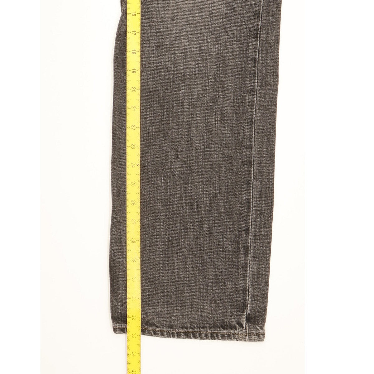 Levi's Men Grey Straight Slim Jeans W33 L33