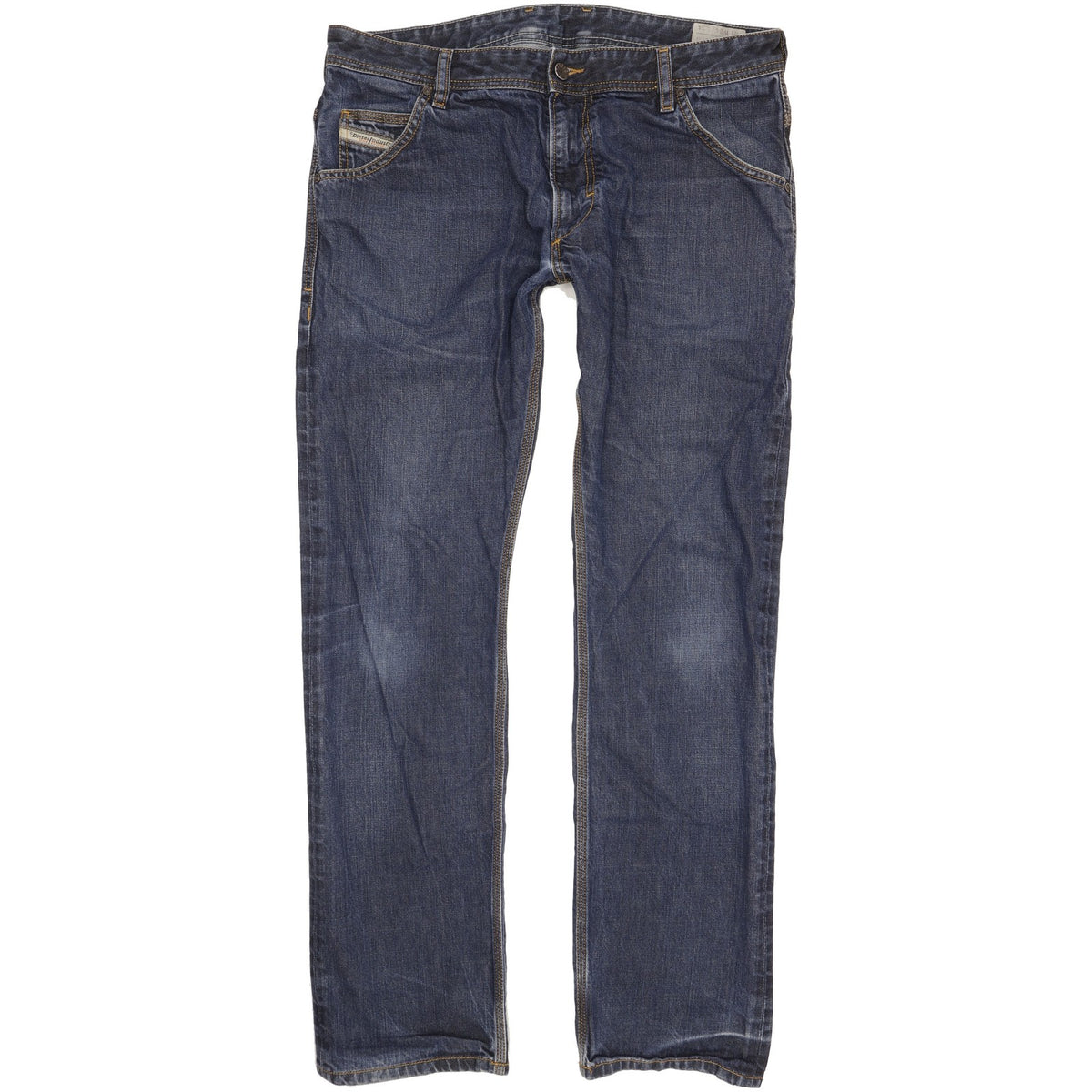 Diesel Krooley Men Blue Tapered Slim Jeans W34 L33