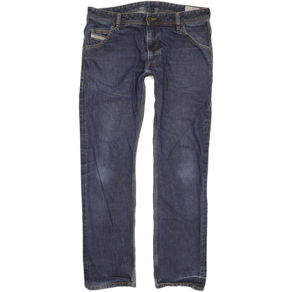 Diesel Krooley Men Blue Tapered Slim Jeans W34 L33