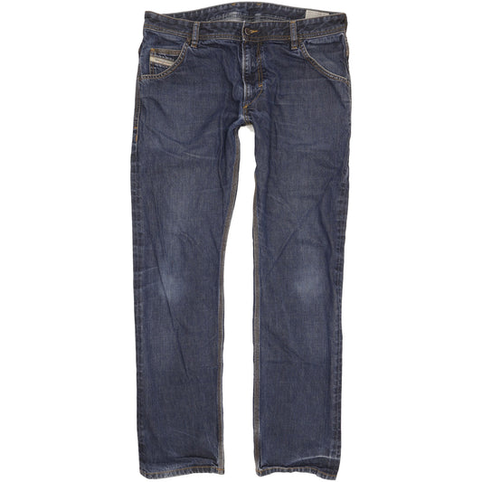Diesel Krooley Men Blue Tapered Slim Jeans W34 L33