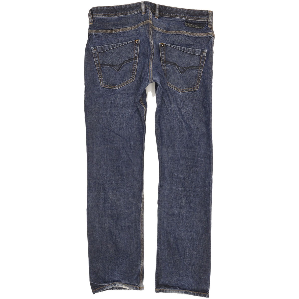 Diesel Krooley Men Blue Tapered Slim Jeans W34 L33