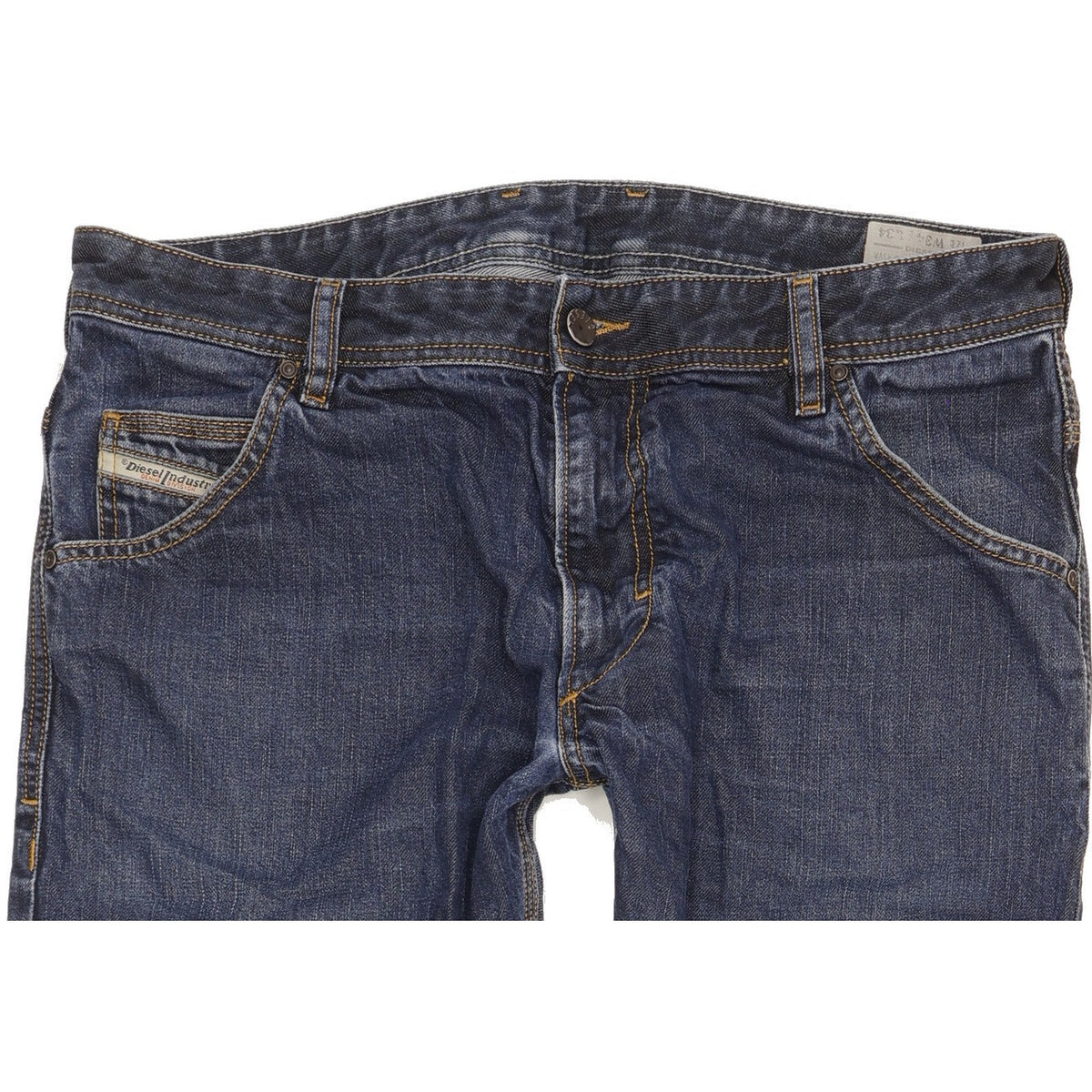 Diesel Krooley Men Blue Tapered Slim Jeans W34 L33