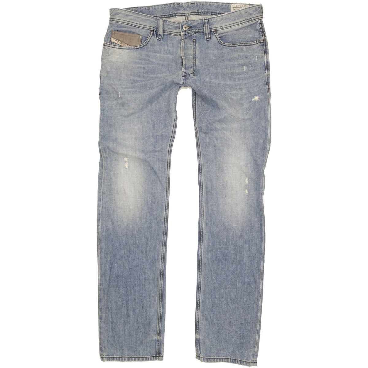 Diesel Safado Men Blue Straight Slim Jeans W34 L34