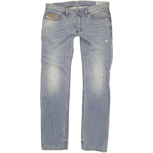 Diesel Safado Men Blue Straight Slim Jeans W34 L34