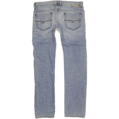 Diesel Safado Men Blue Straight Slim Jeans W34 L34