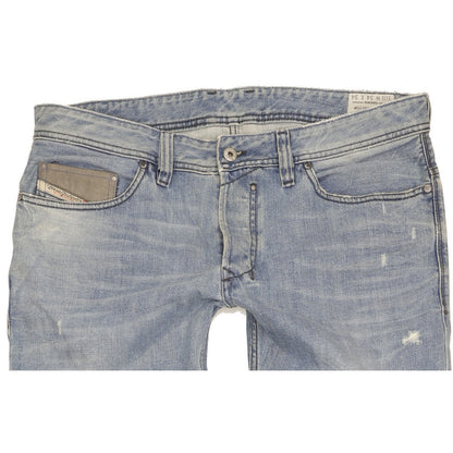 Diesel Safado Men Blue Straight Slim Jeans W34 L34