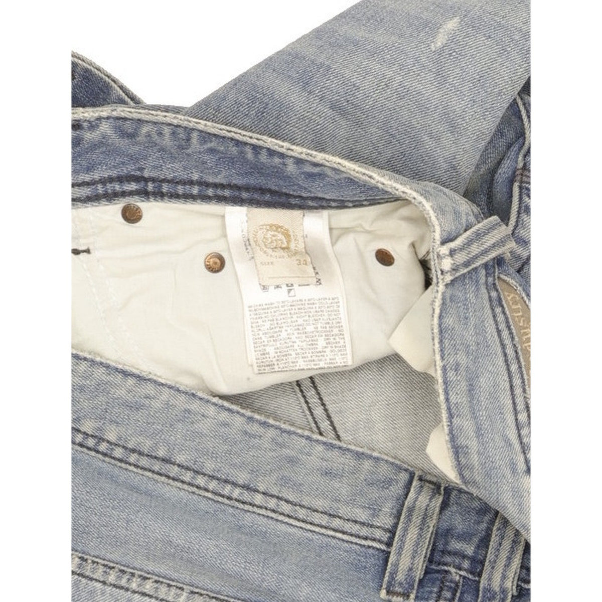 Diesel Safado Men Blue Straight Slim Jeans W34 L34
