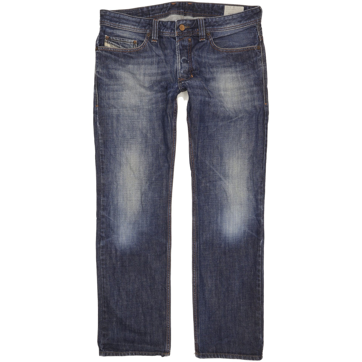 Diesel Safado Men Blue Straight Slim Jeans W33 L30