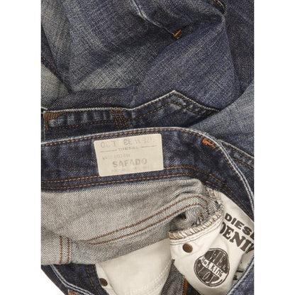 Diesel Safado Men Blue Straight Slim Jeans W33 L30