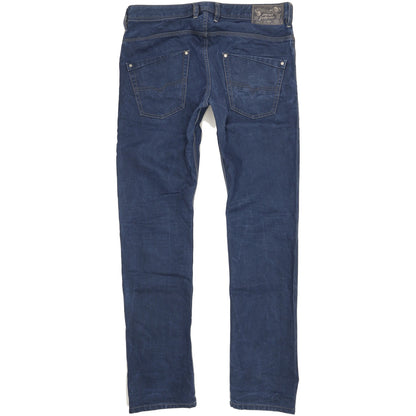 Diesel Krooley Men Blue Tapered Slim Jeans W34 L34
