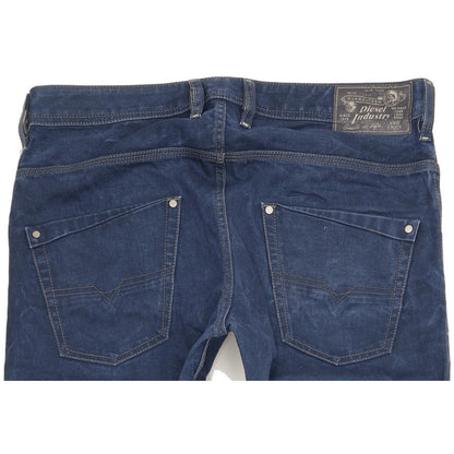 Diesel Krooley Men Blue Tapered Slim Jeans W34 L34