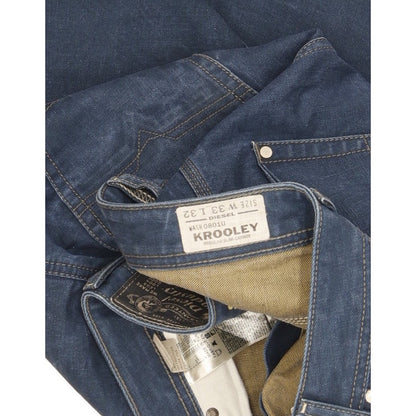 Diesel Krooley Men Blue Tapered Slim Jeans W34 L34