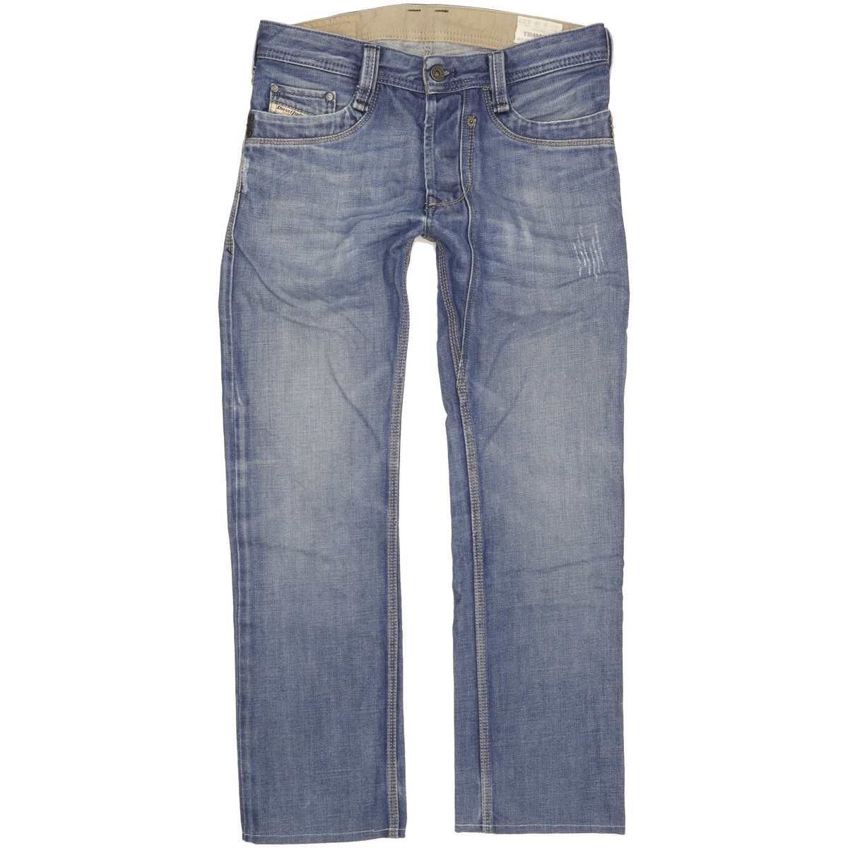 Diesel Timmen Men Blue Straight Slim Jeans W28 L27