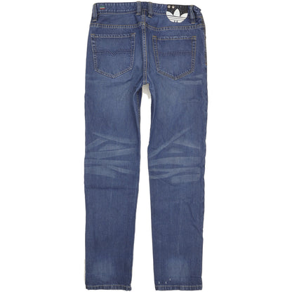 Diesel Adidas Viker Men Blue Straight Regular Jeans W33 L32