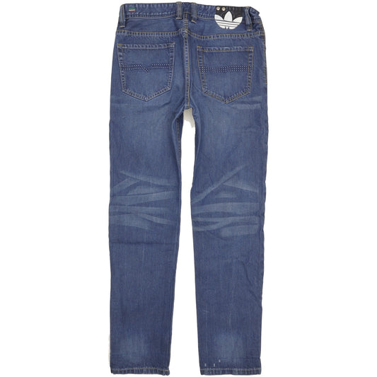 Diesel Adidas Viker Men Blue Straight Regular Jeans W33 L32