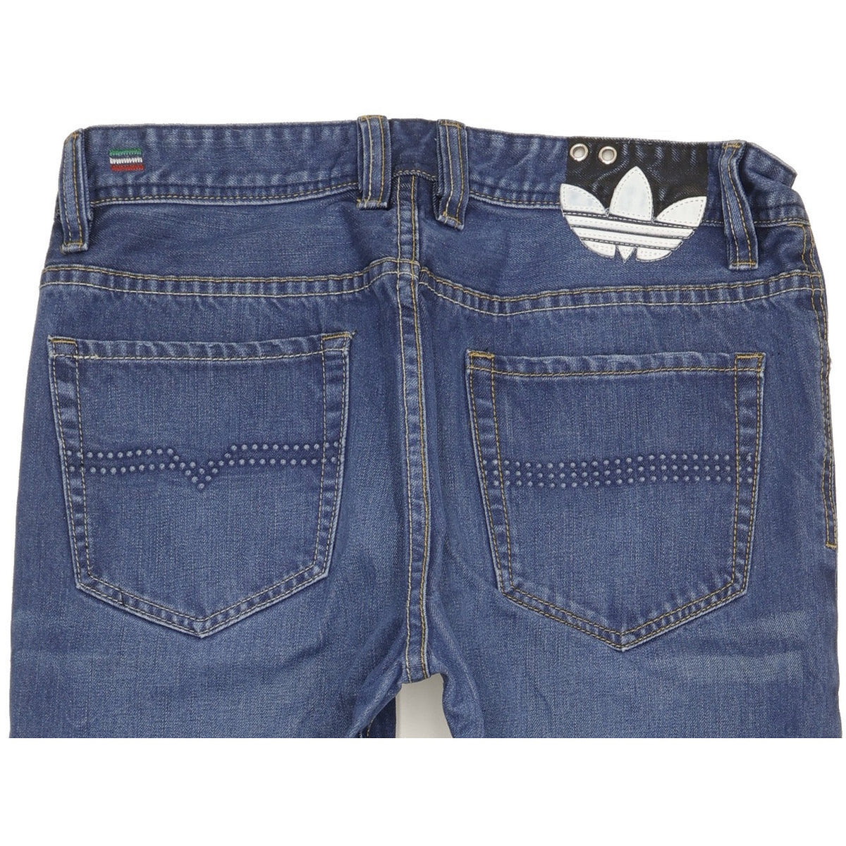 Diesel Adidas Viker Men Blue Straight Regular Jeans W33 L32
