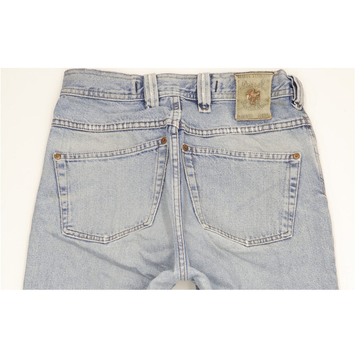 Diesel Saddle Baggy Men Blue Tapered Relaxed Jeans W29 L30