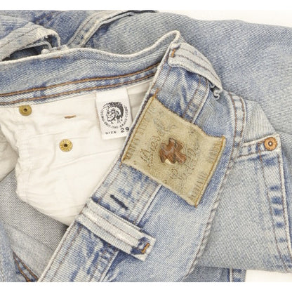 Diesel Saddle Baggy Men Blue Tapered Relaxed Jeans W29 L30
