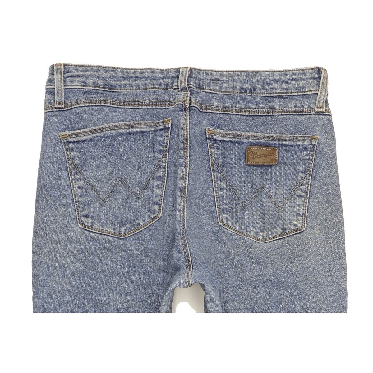 Wrangler Men Blue Straight Regular Stretch Jeans W32 L32