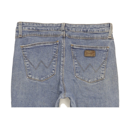 Wrangler Men Blue Straight Regular Stretch Jeans W32 L32