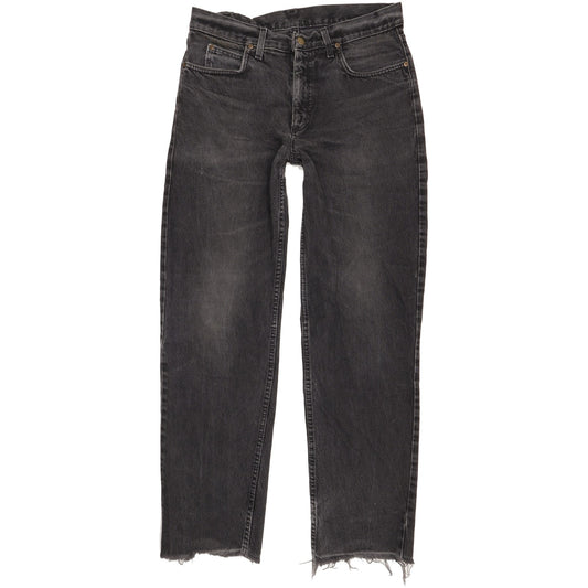 Lee Kansas Men Black Straight Regular Jeans W32 L31