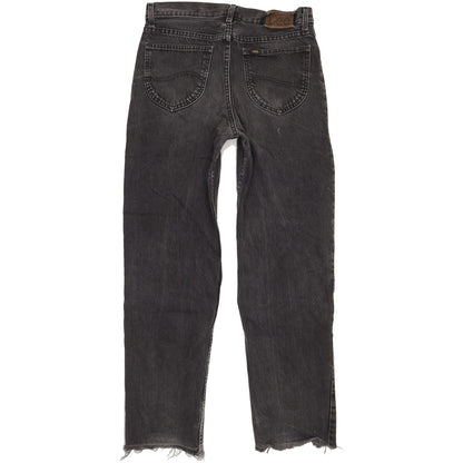 Lee Kansas Men Black Straight Regular Jeans W32 L31