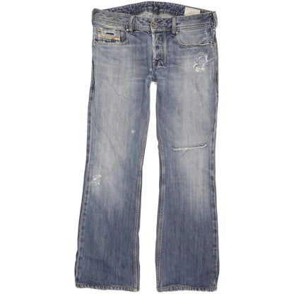 Diesel Zathan Men Blue Bootcut Regular Jeans W31 L30