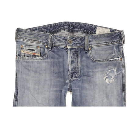 Diesel Zathan Men Blue Bootcut Regular Jeans W31 L30
