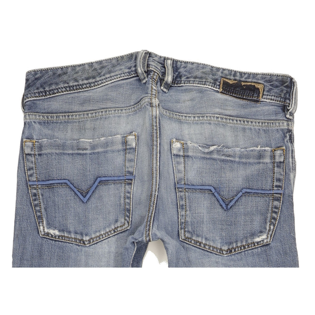 Diesel Zathan Men Blue Bootcut Regular Jeans W31 L30