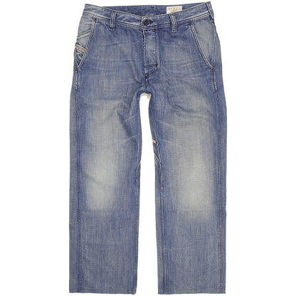 Diesel Pheyo Men Blue Straight Regular Jeans W33 L29