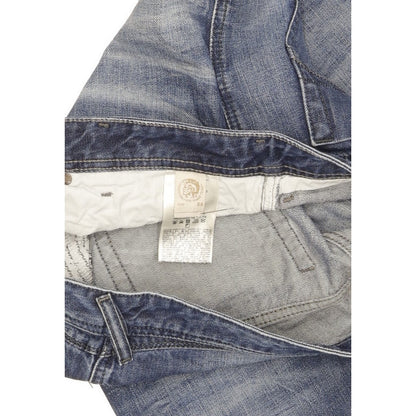 Diesel Iakop Men Blue Tapered Slim Jeans W34 L32