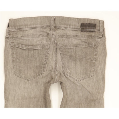 Diesel Grupee Women Grey Skinny Slim Stretch Jeans W26 L30